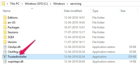 TrustedInstaller