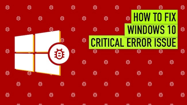 Fix Windows 10 Critical Error Startmenü und Cortana funktionieren nicht Problem