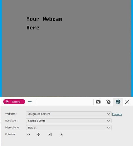 Registra la webcam con VideoSolo Screen Recorder