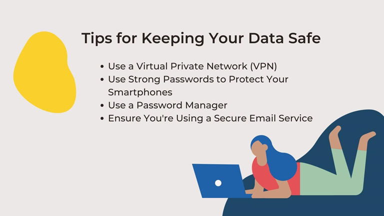 Tips om uw gegevens veilig te houden