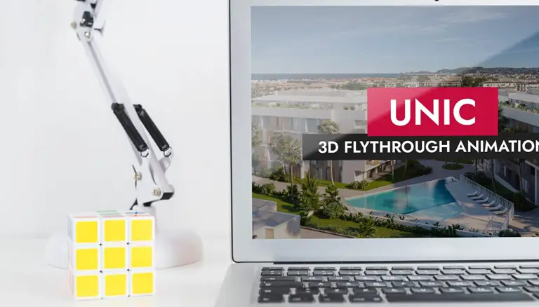 3D Flythrough-animering
