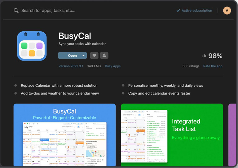 BusyCal BusyCal