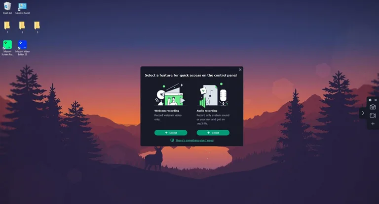 Audio-only Recording Mode Audio-only Recording Mode