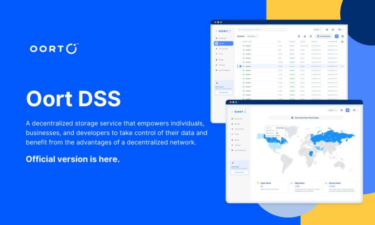 Oort startete seinen dezentralen Speicherdienst (Oort DSS), um die Lücke zwischen Web2- und Web3-Benutzern zu schließen