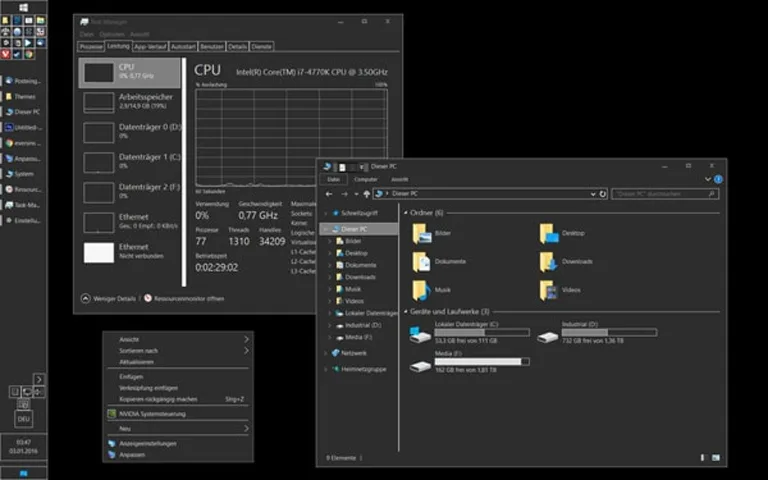 Dark/Grey Windows 10 Dark Theme Dark/Grey Windows 10 Dark Theme