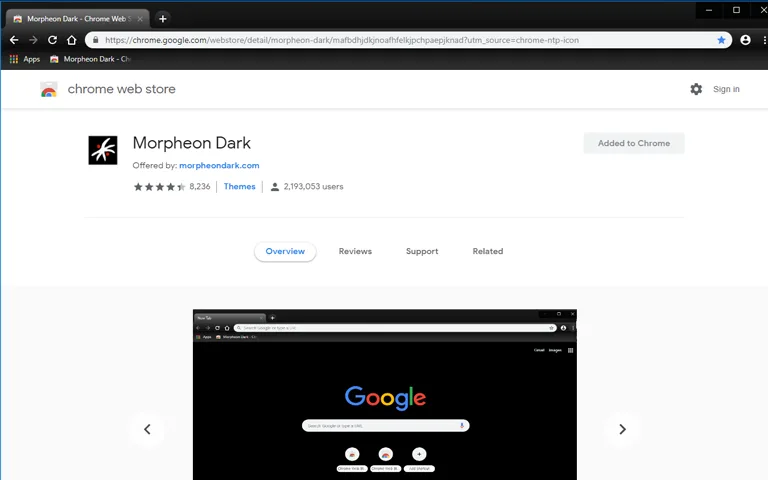 Morpheon Dark Theme Morpheon Dark Theme