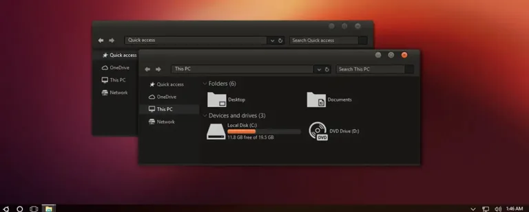 Ubuntu Dark Theme Ubuntu Dark Theme