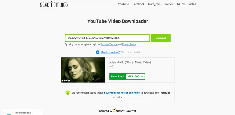 YouTube video downloader YouTube video downloader
