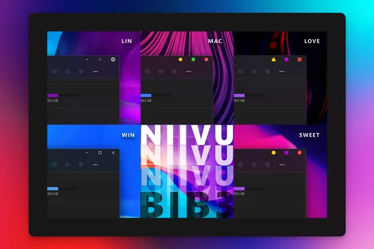 BIB3 dark theme for Windows 11 by niivu