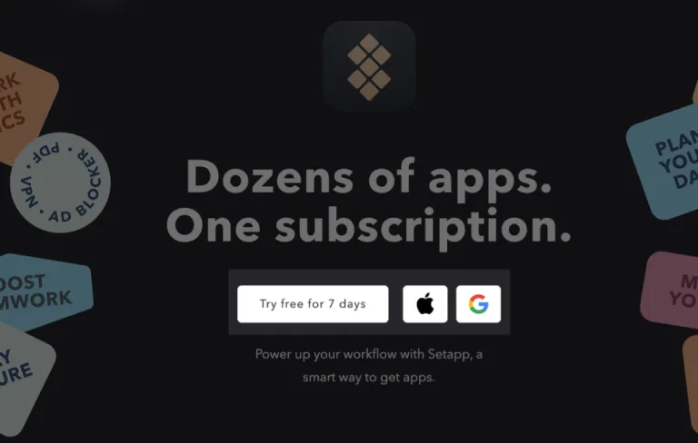 Signing Up for Setapp
