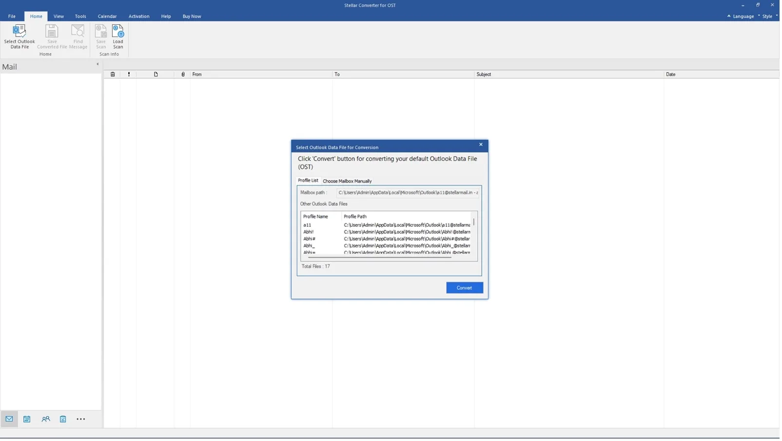 Stellar Converter For Ost To Pst