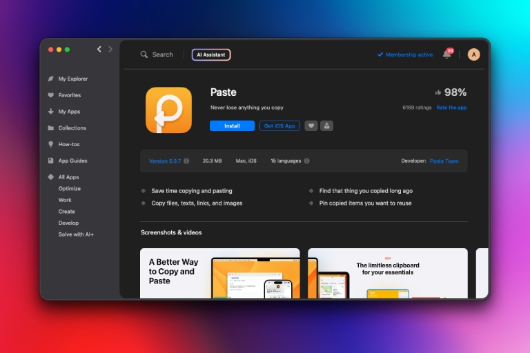 Setapp Paste CopyClip