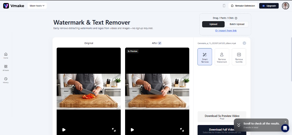 Vmake Ai - Batch Upload Feature