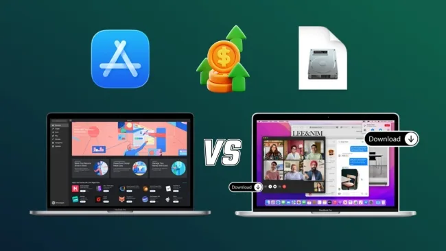 Mac App Store vs Direct Downloads: Fees, Reach, and User Data (2026) Mac App Store Vs Direct Downloads Dmg