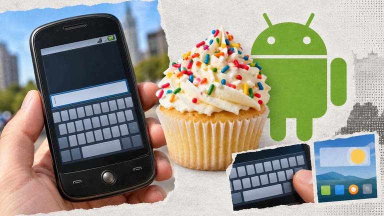 Android 1.5 Cupcake (2009)