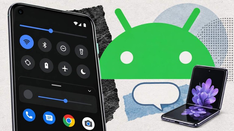 Android 10 (2019) with dark theme