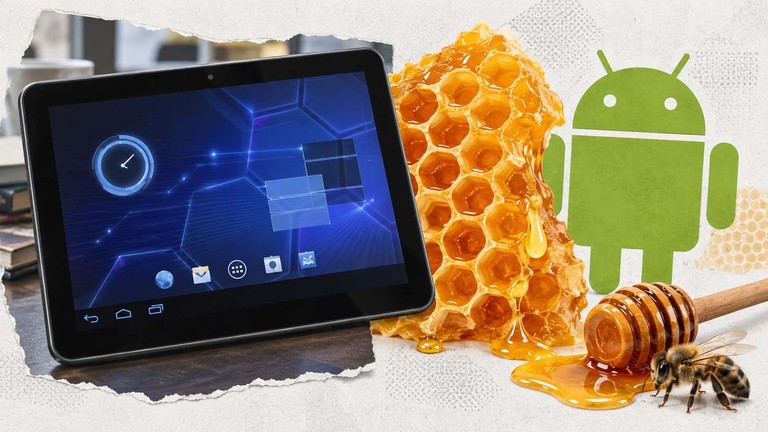 Android 3.0 Honeycomb (2011) on a tablet