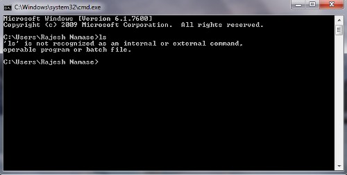 Windows Command Prompt